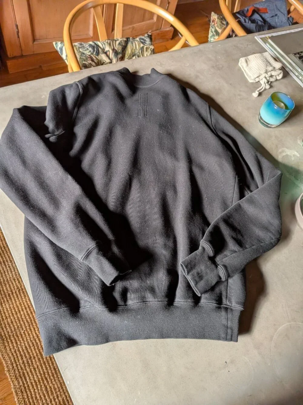 Rick Owens Vintage Heavyweight Zip Bomber Jacket - Black / Size M (IT 50)